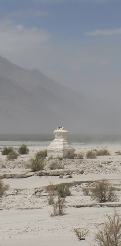 Stupa a Nubra Valley