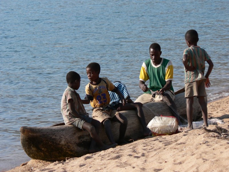 Lezioni di pesca - Lake Malawi